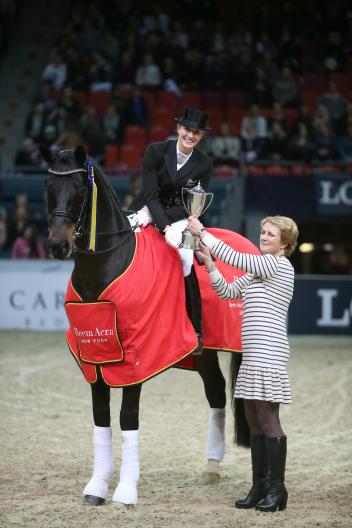 Jessica won Bredow-Werndl, GER and Unee B with Maria Gretzer, SWE. (Photo: Roland Thunholm)