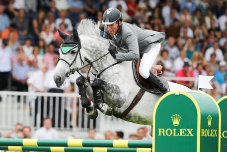  Ludger Beerbaum with Chiara at the CHIO Aachen. (Photo: Aachen2015/Michael Strauch)