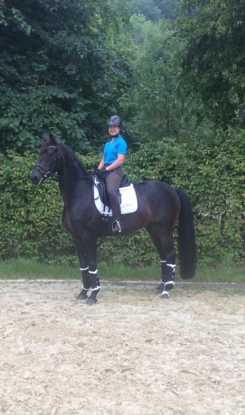 Devon Kane On Destiny Sporting Her New DSB Boots.(Photo Courtesy of Devon Kane.)