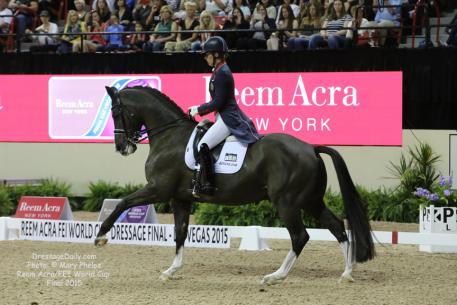 Charlotte Dujardin and Valegro make World Cup history in the Premier Areana
