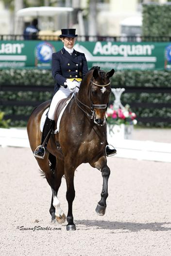 Tinne Vilhelmson Silfven (SWE) and Don Auriello. (Photo: © SusanJStickle.com)