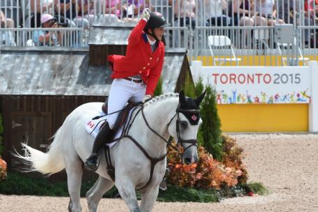 Canadian Colleen Loach riding Qorry Bue D’Argouges, a Selle Francais gelding made it clear. Photo: © Diana De Rosa 