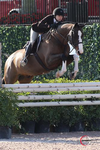 Ali Tritschler and Exclusive. Photo © Sportfot, An Official Photographer of the Winter Equestrian Festival, us.sportfot.com.