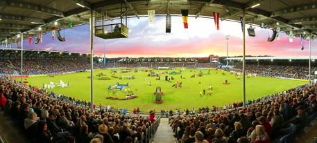 The Main Stadium of CHIO Aachen.