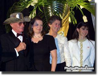 Frank Chapot, Wendy, Mary and Laura Chapot