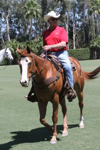 Al Schlom enjoying a ride