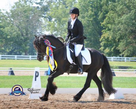 Allison Wolff & Littletree Born Supremacy. Photo by Suzanne Fischer.