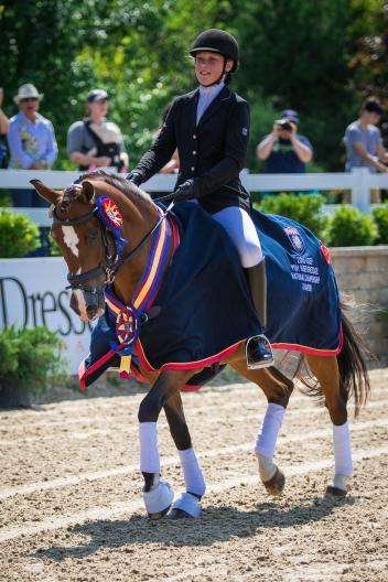 Allison Nemeth and Pablo S (Photo: Sue Weakley)