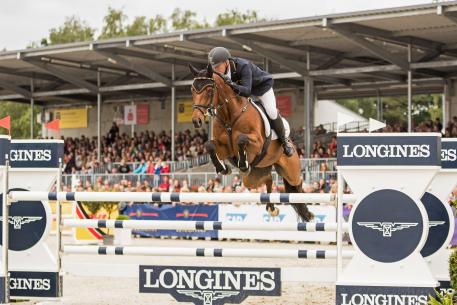 Andreas Dibowski GER riding It`s Me xx in the CCI4* Luhmühlen 2016. 