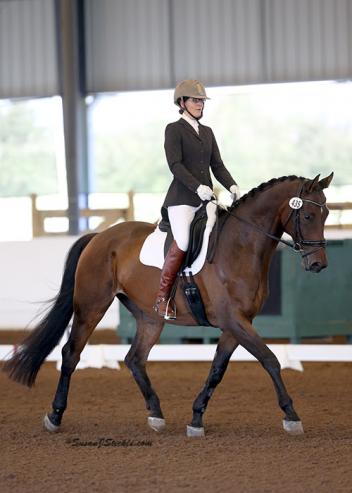Ashlee Watts and Hampton are heading to the U.S. Dressage Finals after clinching the GAIG Training Level Test 3 title. 