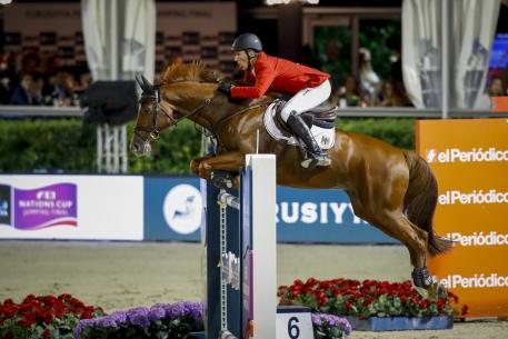 Ludger Beerbaum (GER) and Casello , Nations Cup Final 2016