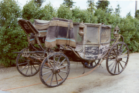 Armbruster Dress Chariot before restoration