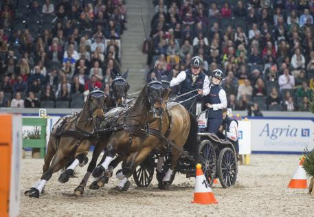 Boyd Exell (AUS) was in a class of his own during the second leg of the FEI World Cup™ Driving season in Stockholm 