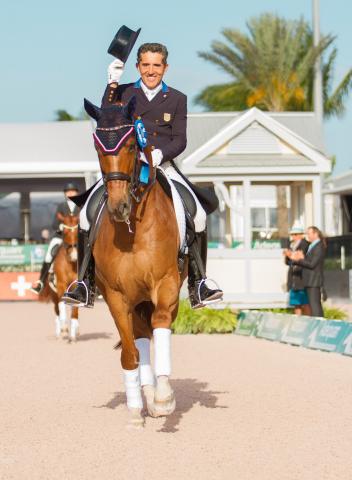 Dr. Cesar Parra and Don Cesar have been chosen to compete for the U.S. in the 2017 Longines FEI World Breeding Dressage Championships for Young Horses