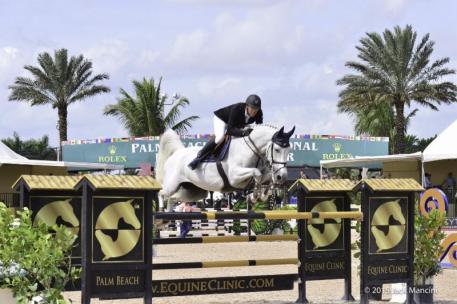 Daniel Zetterman and Chellana B in the $25,000 ESP Fall III Grand Prix 