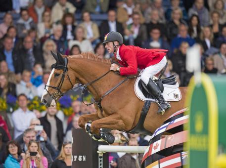 Marcus Ehning at CHIO Aachen 2016 (Photo: CHIO Aachen/Arnd Bronkhorst).