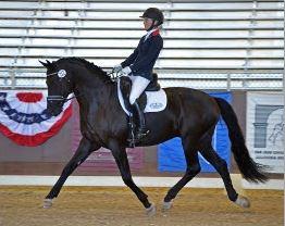Elizabeth Landers, His Highness Crusado, US Dressage Finals, Adequan