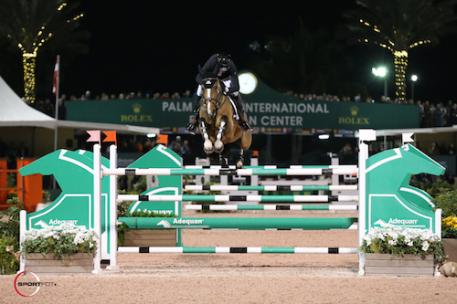 Eric Lamaze and Fine Lady 5, WEF 2017 week 3