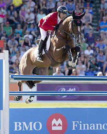 Eric Lamaze of Schomberg, ON, and Fine Lady 5, owned by Artisan Farms LLC