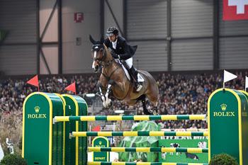 Three-time Olympic medalist Eric Lamaze of Canada and Fine Lady 5 will defend their title in the 475,000 CHF Rolex IJRC Top Ten Final on Friday night, December 8, in Geneva, Switzerland.