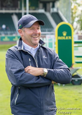2016 Olympic bronze medalist and Rolex Testimonee Eric Lamaze at the Spruce Meadows ‘Masters’ tournament in Calgary, Alberta, Canada