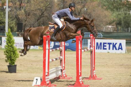 Izov Ventsislav with EZOP is the JUNIORS BALKAN CHAMPION 2015 Photo Alexis Vassilopoulos
