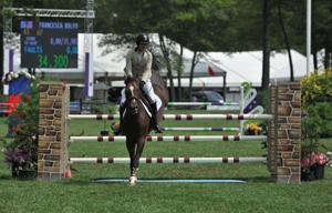 Francesca Bolfo U2 Silver Oak Jumper Tournament Jumpers 2015