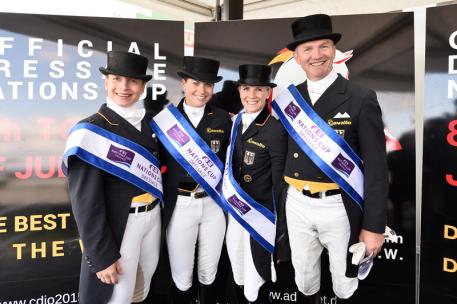Germany, FEI Nations Cup™ Dressage, CDIO Hagen, Isabell Werth, Kristina Broring-Sprehe, Jessica von Bredow-Werndl, Hubertus Schmidt, FEI, Karl-Heinz Freiler