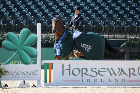Heather Caristo-Williams and Wistful in their presentation ceremony