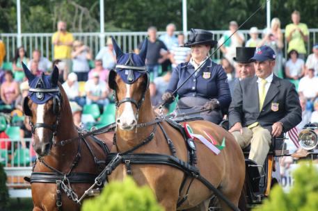 Kathrin Dancer with Wimbledon and Redford 