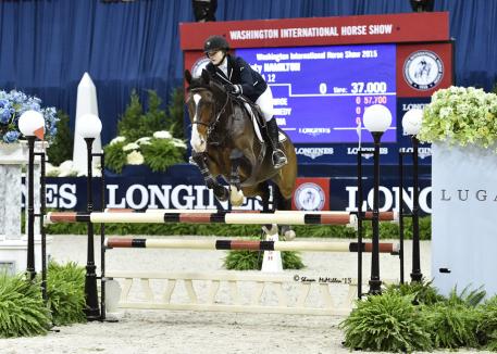 Hamilton and Sacha 12 were the fastest of 6 double clear rounds.