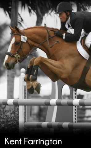 Kent Farrington riding in ThinLine open front schooling boots
