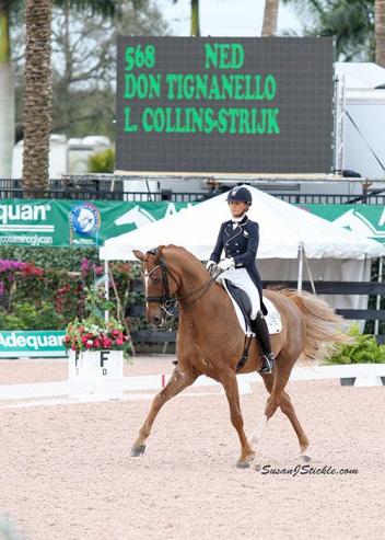Leila Collins-Strijk and Don Tignanello