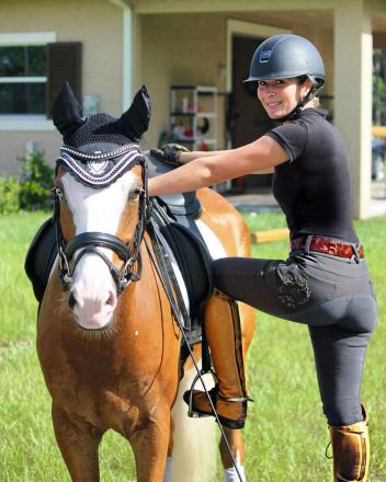Competitors like Micah Deligdish are saddling up for this month’s National Dressage Pony & Small Horse Championships at Lamplight Equestrian Center. (Photo: Deligdish)