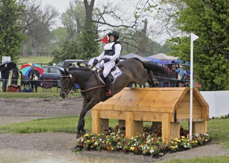 Michael Jung (GER) rides Fischerrocana FST during the cross country phase of the 2016 Rolex Kentucky Three Day Event, Presented by Land Rover. 