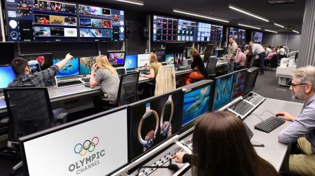 Olympic Channel in action