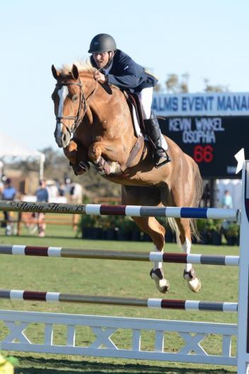 Clinching the win in the $25,000 Travel Paso Robles Alliance Grand Prix. (Photo: Flying Horse Photography)