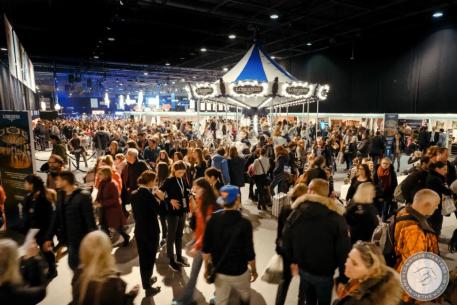Guests enjoy the Longines Vintage Carousel and the Prestige Village at Longines Masters of Paris