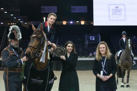 Paul Delforge, winner of the Prestige Trophy