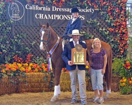 Peggy Klump, Damon Lee, CDS Horse of the Year, Third Level, USDF Region 7, CDS Championship Show