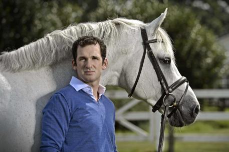 Philipp Weishaupt and his horse “LB Convall”, winners of the Major in Aachen 2016