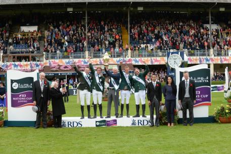 Ireland wins nations cup at dublin