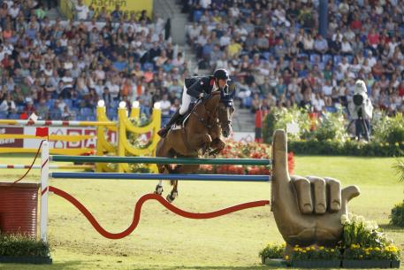 Staut Kevin, (FRA), Reveur de Hurtebise HDC Team completion and 2nd individual qualifier FEI European Championships - Aachen 2015