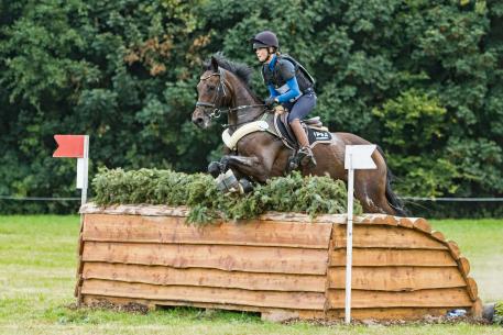 Stephanie Böhe (GER) aboard Haytom, 2016 FEI Nations Cup™ Eventing