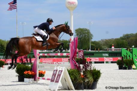 Steve Schaefer and Caribe put in two clear rounds to finish in third place in the inaugural Balmoral Grand Prix. 