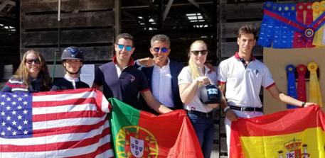 The team from Performance Farms saw another excellent year at Dressage at Devon, riding away with multiple blue ribbons (Photo: courtesy Nico Parra)
