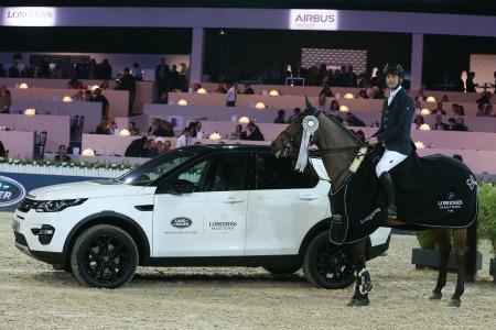 Thomas Rousseau, winner of the Presige trophy Grand Prix