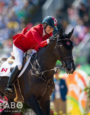 Tiffany Foster of North Vancouver, BC, produced fault-free efforts in the Team Final with Tripple X III, owned by Artisan Farms and Torrey Pines Stable.