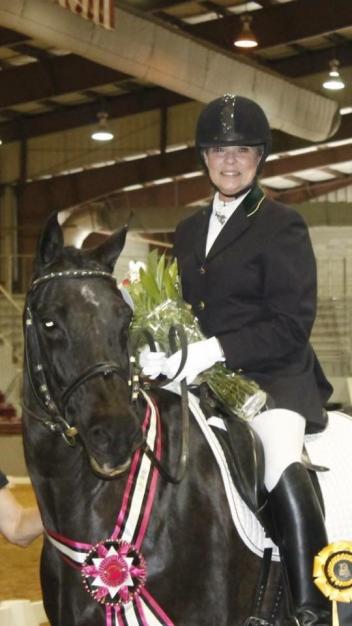 Wanda Wiggins, Dusine, The Dressage Foundation’s Century Club, Jacksonville Equestrian Center