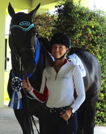 Omega Alpha Ambassador Katherine Bateson-Chandler enjoyed an impressive winning show season with the KWPN gelding Alcazar